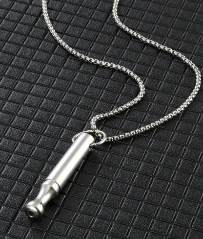 🚨Deja de fumar antes que sea tarde🚭 – Collar Silbato ¡edición limitada!⚡
